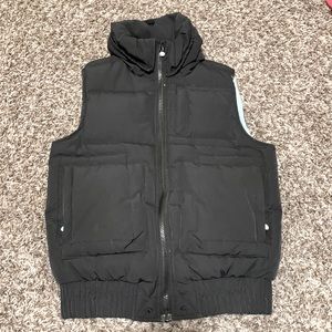 TNA Black Puffer Vest
